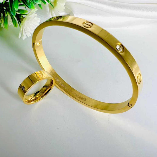 Cartier Love Bracelet + Ring