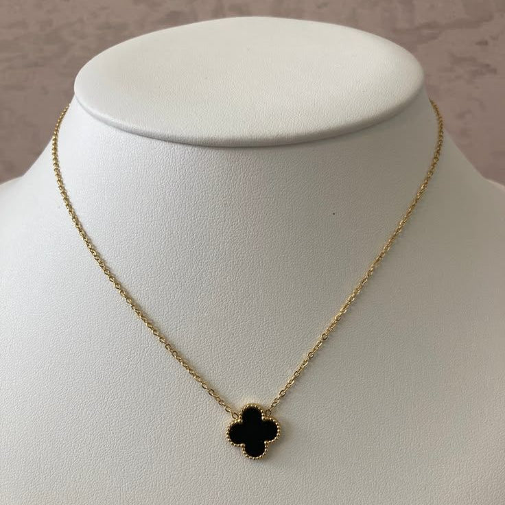 Black Clover Necklace