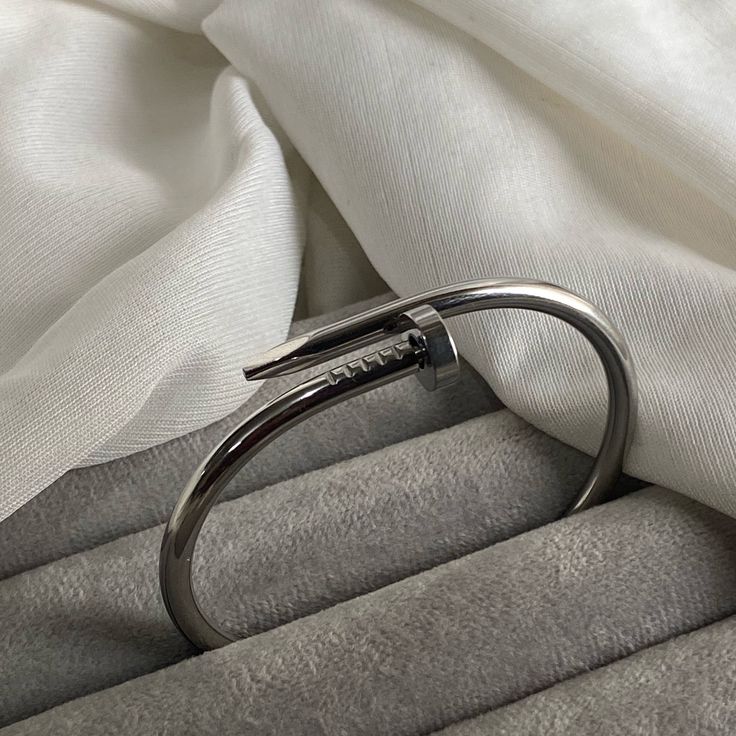 Cartier Silver Nail Handcuff
